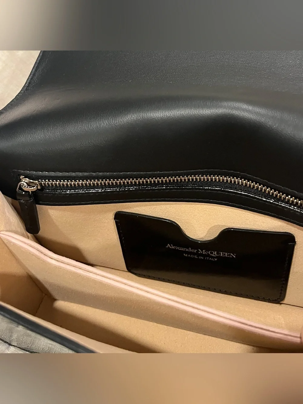 $2900 Alexander McQueen Large Jewel Satchel Four Ring Knuckle Duster Crossbody